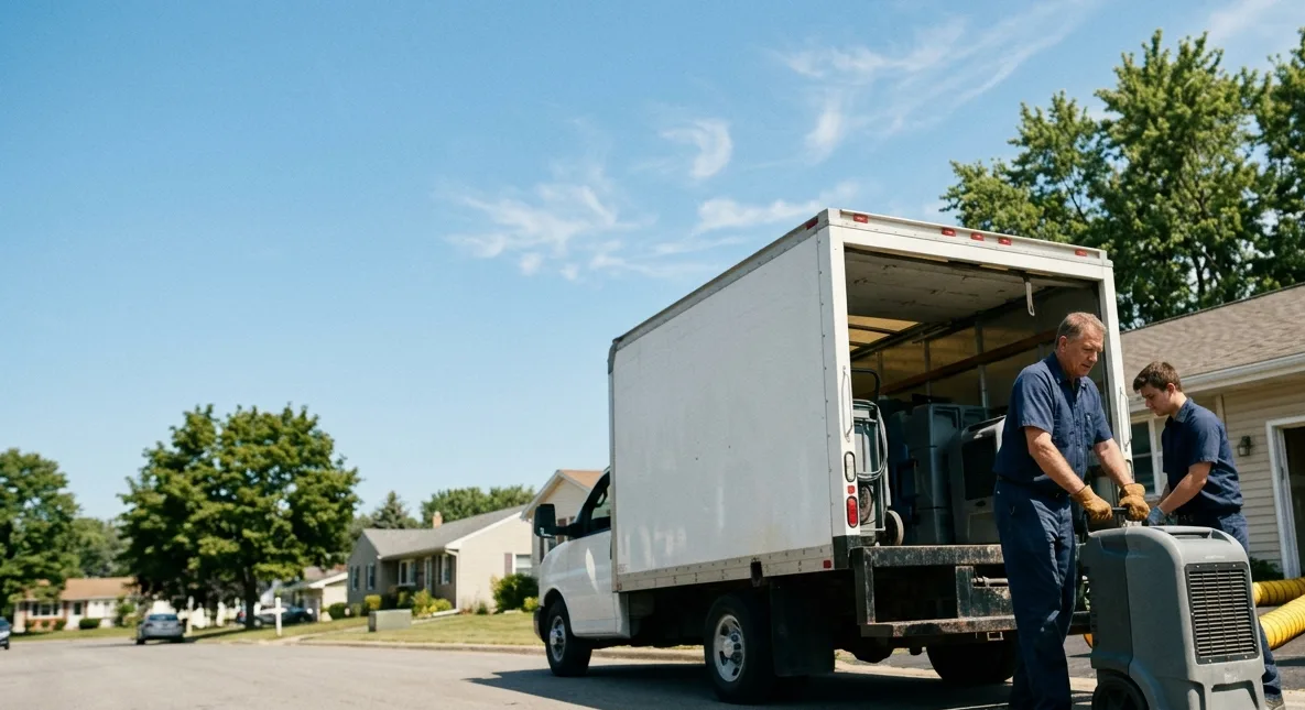 Water Damage Cleanup in Alamo, IN near me